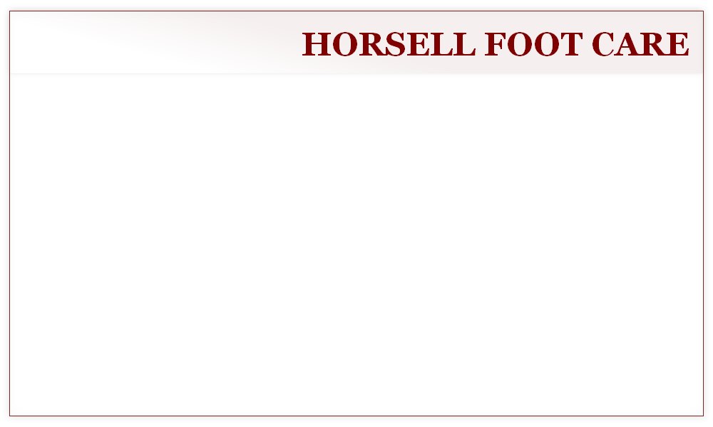 HORSELL FOOT CARE